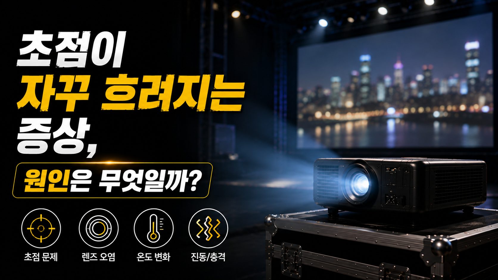 초점이 자꾸 흐려지는 증상, 원인은 무엇일까